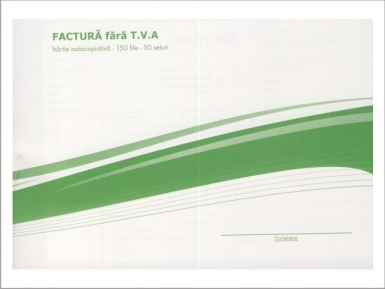 Factura A5 3 ex. fara TVA